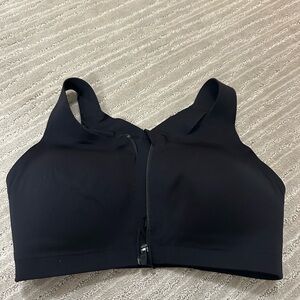 Lululemon Black Women's Zip Sports Bra